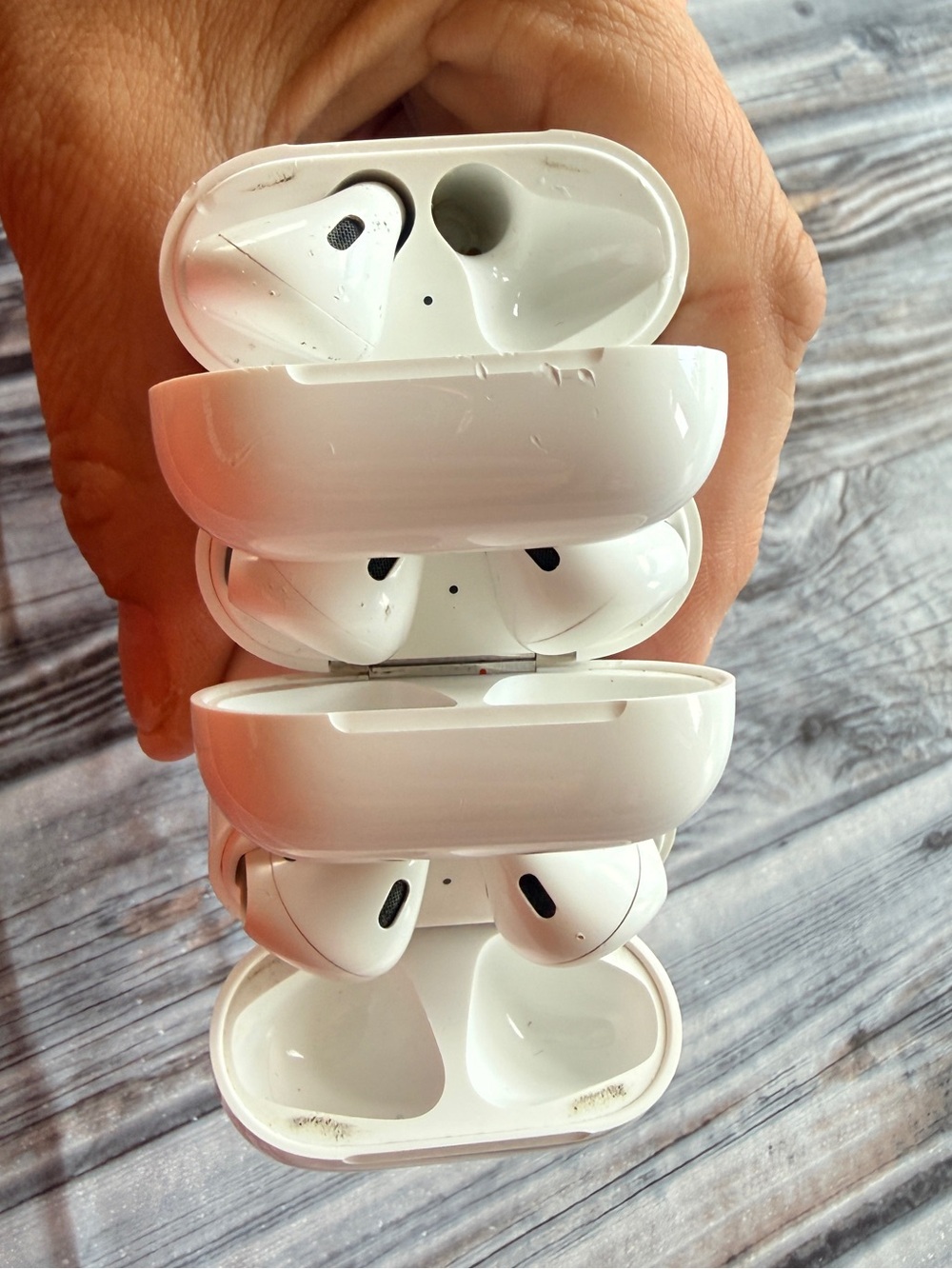 Apple White AirPods Charging Case Boxes - Triple Pack